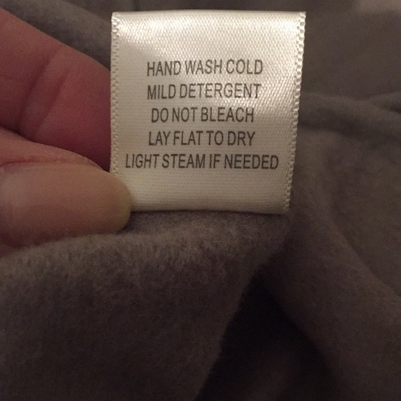 LOVESTITCH Faryn Side Tie Pullover, Putty, L - Picture 14 of 14